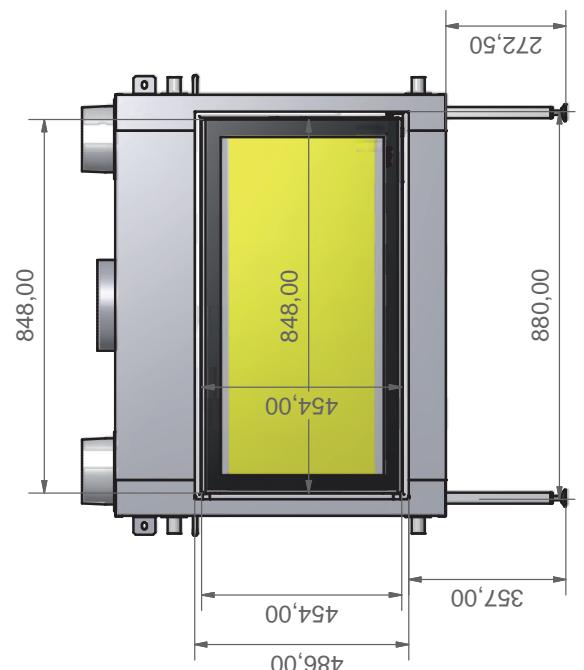 WANDERS KANDA 50 - Tabelle für Isolation bei Wanddicke - 6