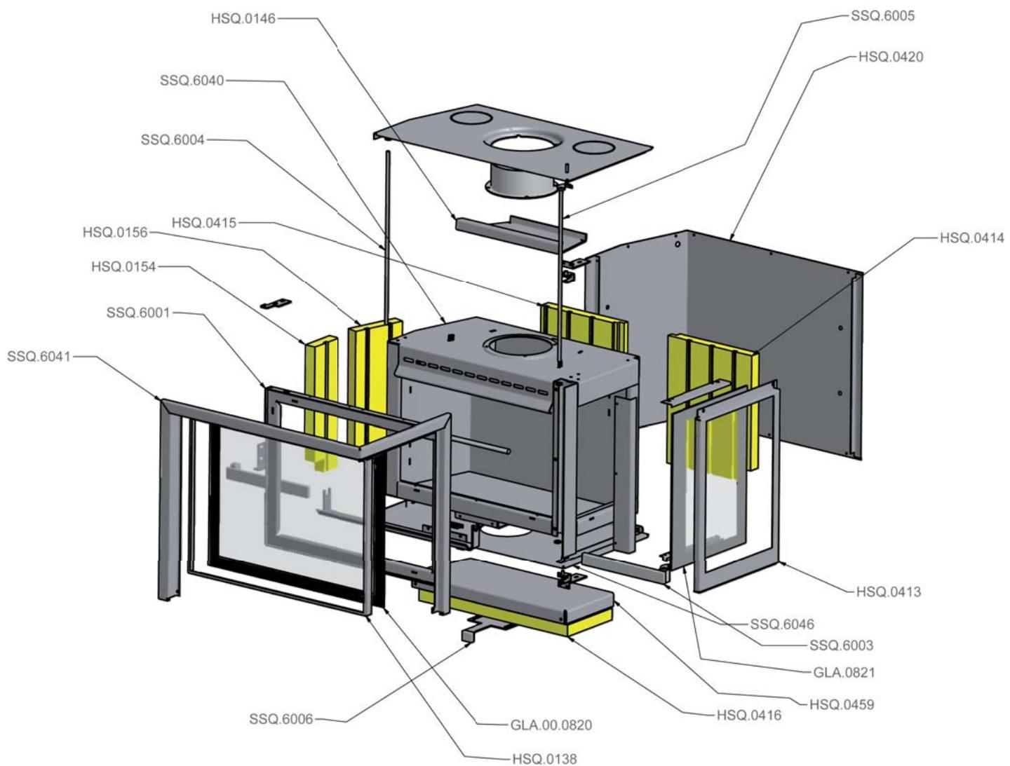 WANDERS SQUARE 60 - Technische tekeningen / Technical drawings Dessins techniques / Technische Zeichnungen - 11
