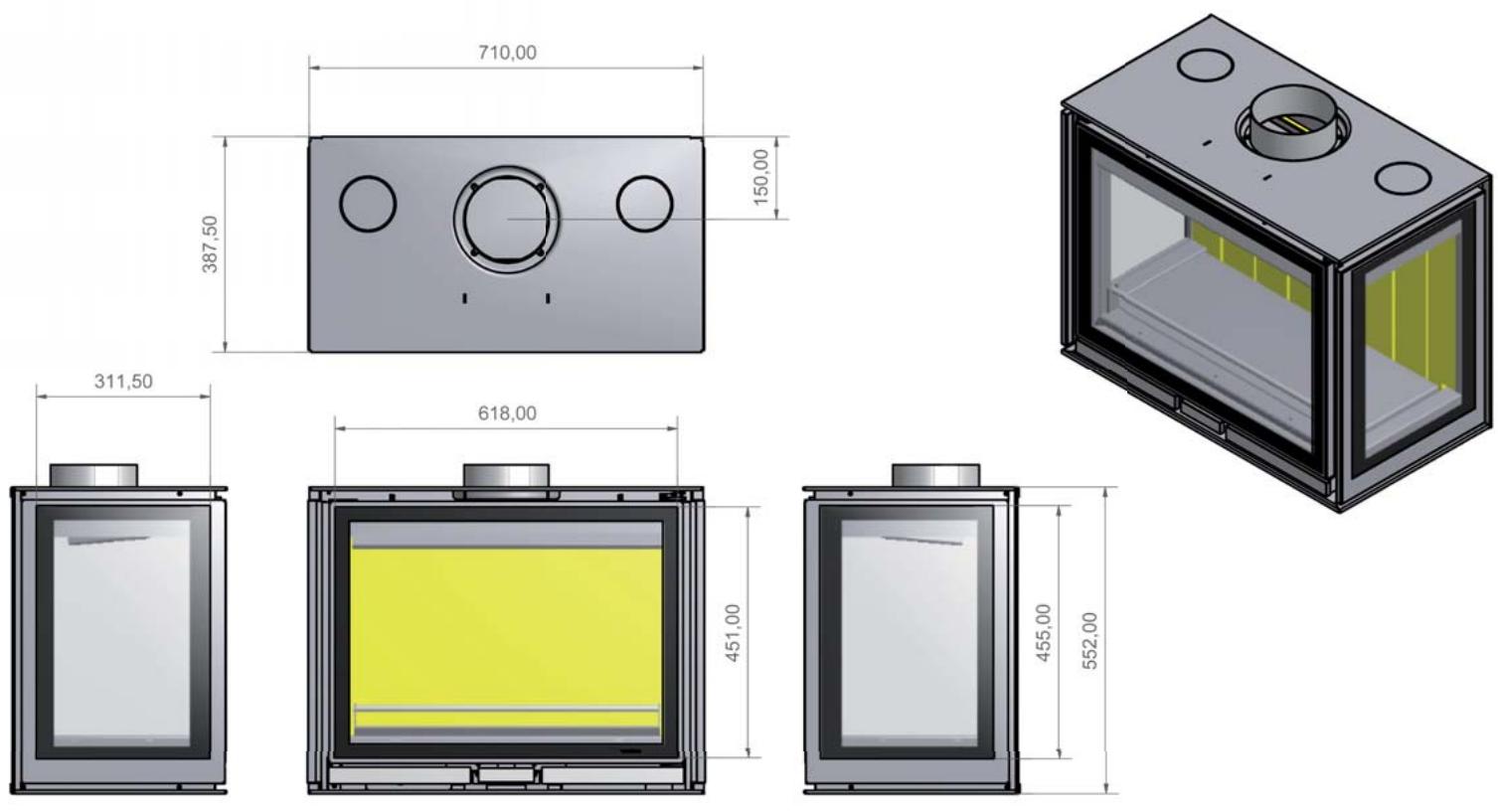 WANDERS SQUARE 60 - Technische tekeningen / Technical drawings Dessins techniques / Technische Zeichnungen - 37