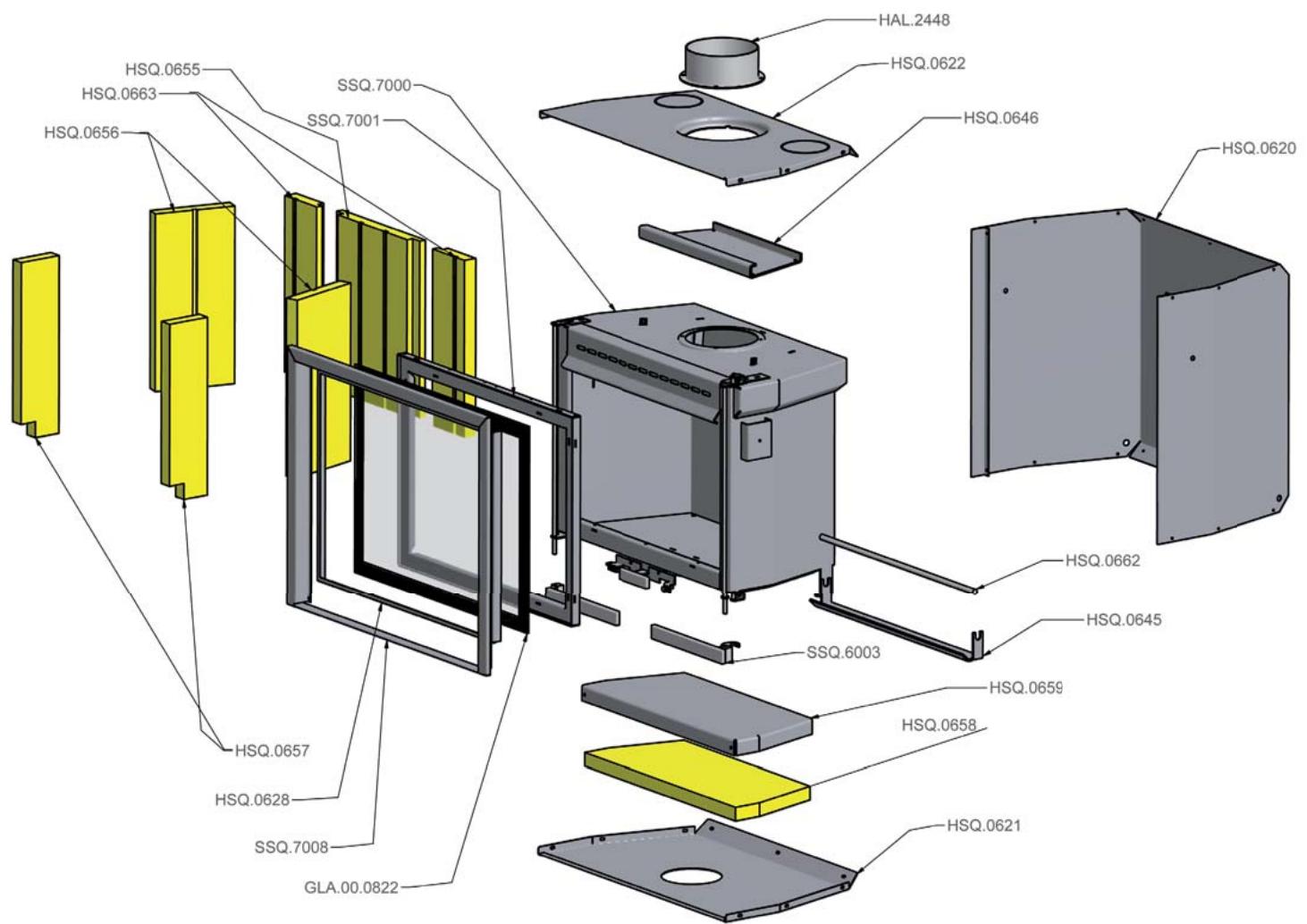 WANDERS SQUARE 60 - Technische tekeningen / Technical drawings Dessins techniques / Technische Zeichnungen - 32