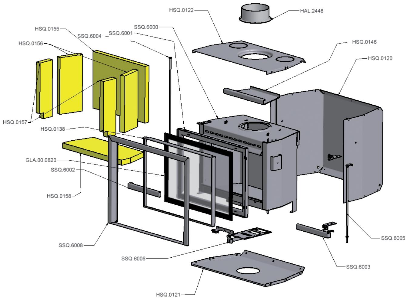 WANDERS SQUARE 60 - Technische tekeningen / Technical drawings Dessins techniques / Technische Zeichnungen - 27