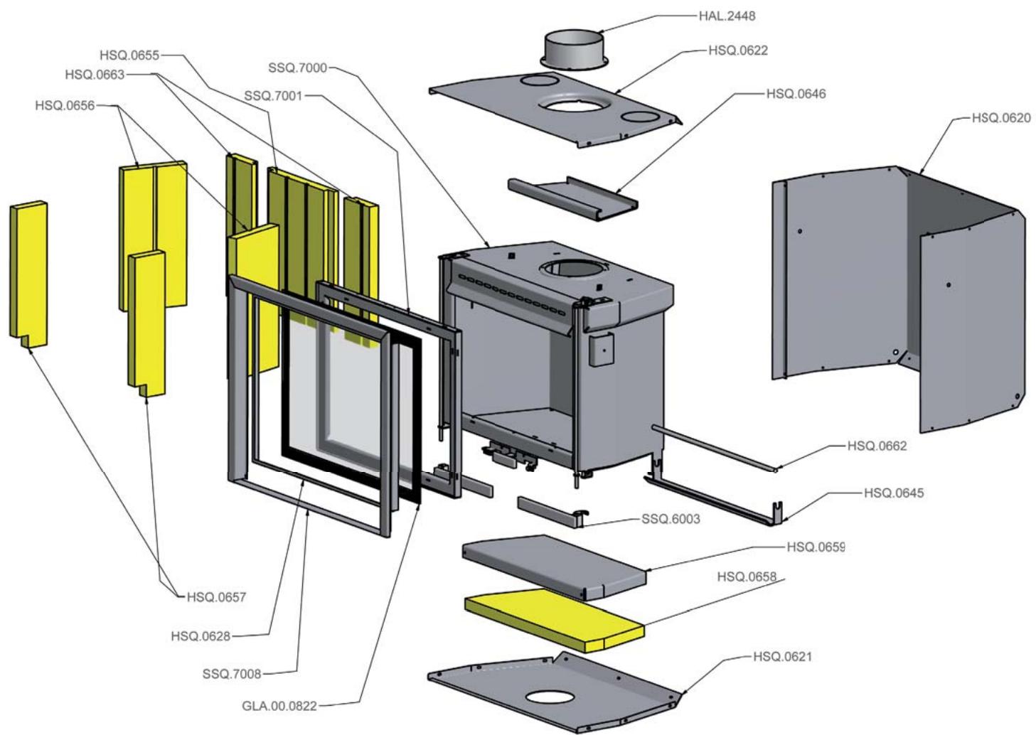WANDERS SQUARE BLACK EDITION - Technische tekeningen / Technical drawings Dessins techniques / Technische Zeichnungen - 32