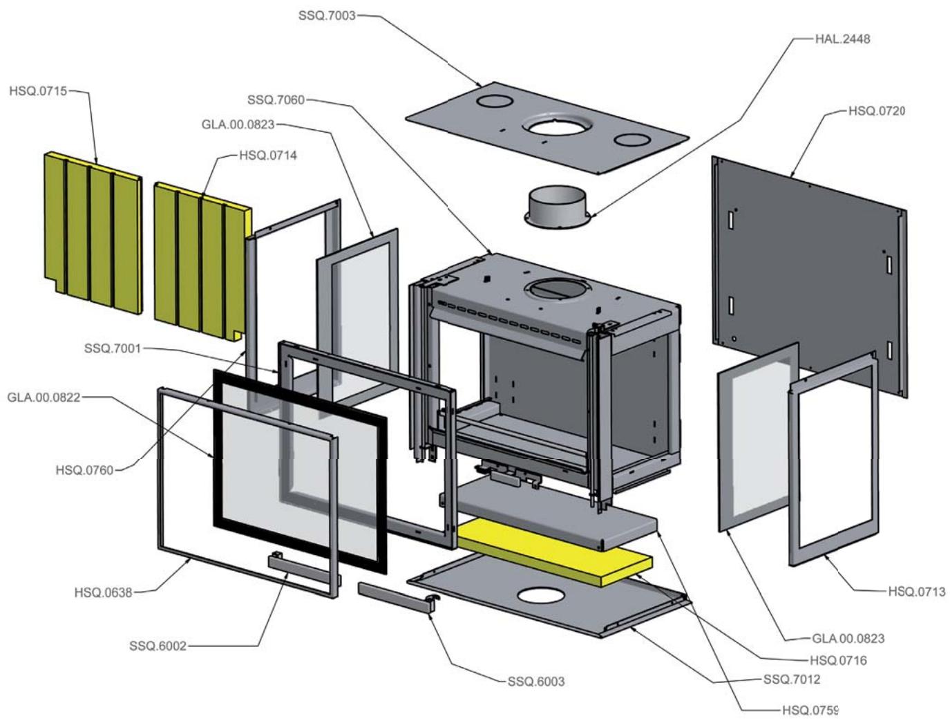 WANDERS SQUARE BLACK EDITION - Technische tekeningen / Technical drawings Dessins techniques / Technische Zeichnungen - 38