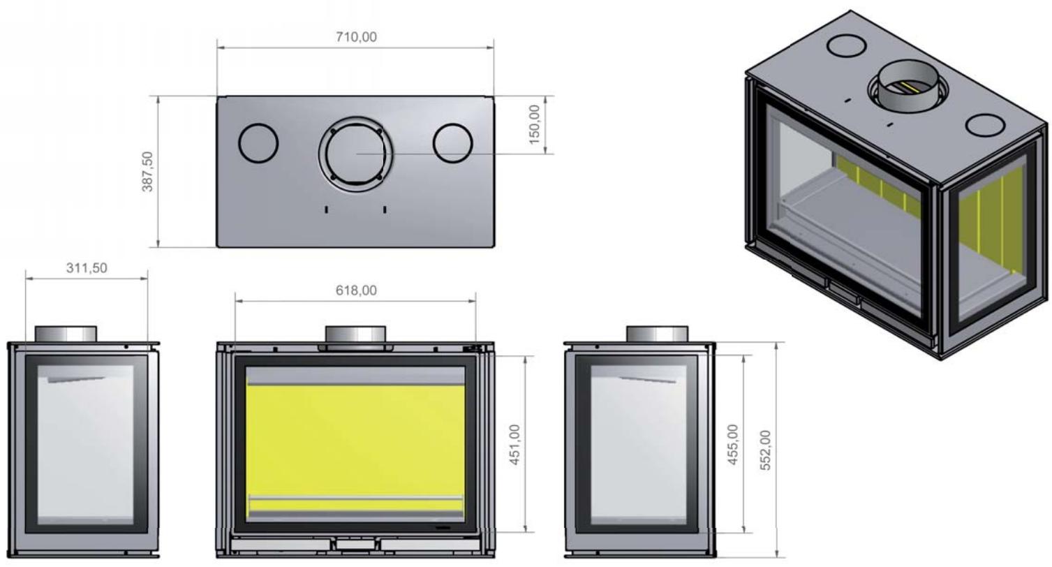 WANDERS SQUARE BLACK EDITION - Technische tekeningen / Technical drawings Dessins techniques / Technische Zeichnungen - 37