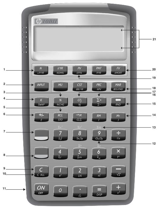 COMPAQ 10BII - Touches - 1