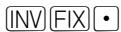 COMPAQ 6S - Fixer le nombre de décimales affichées - 2