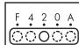 COMPAQ OFFICECALC 300 - INDEX des touches - 1