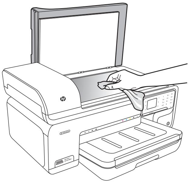 COMPAQ OFFICEJET 7500A - Pour nettoyer la vitre - 1
