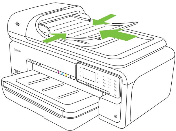 COMPAQ OFFICEJET 7500A - Pour charger un original dans le bac d'alimentation - 2