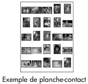 COMPAQ PHOTOSMART 1000 - Impression d'une planche-contact - 2