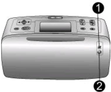 COMPAQ PHOTOSMART 380 - Face intérieure avant de l'imprimante - 1