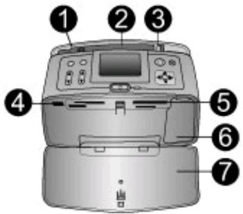 COMPAQ PHOTOSMART 380 - Face avant de l'imprimante - 1