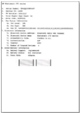 COMPAQ PHOTOSMART 380 - Impression d'une page de test - 1