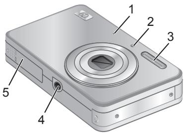 COMPAQ PHOTOSMART R740 - Camera front and bottom - 1