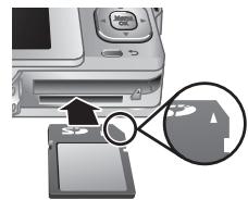 COMPAQ PHOTOSMART R740 - Een optionele geheugenkaart installeren en formatteren - 1