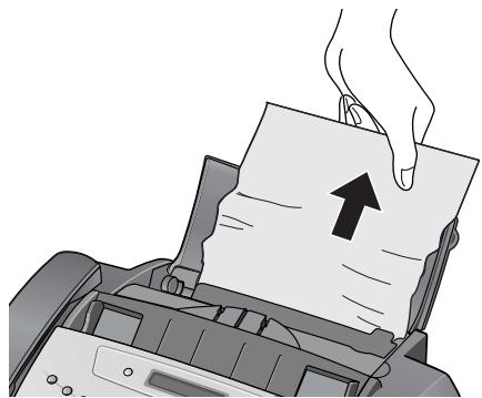 COMPAQ 1010 - Si le papier est coincé dans la zone d'alimentation papier - 1