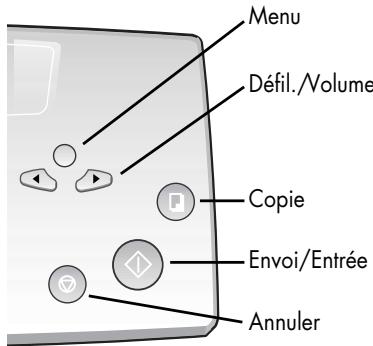 COMPAQ 1010 - Touches du menu - 1