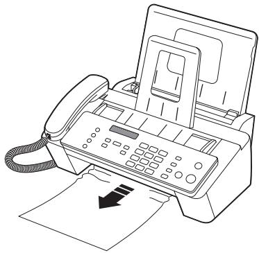 COMPAQ 2140 - Si le papier est bloqué dans la zone d'impression - 1