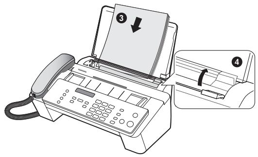 COMPAQ 2140 - Chargement du papier - 4