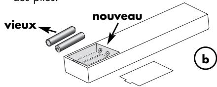 VINCENT SV-123 - Remplacement/Insertion des piles: - 2