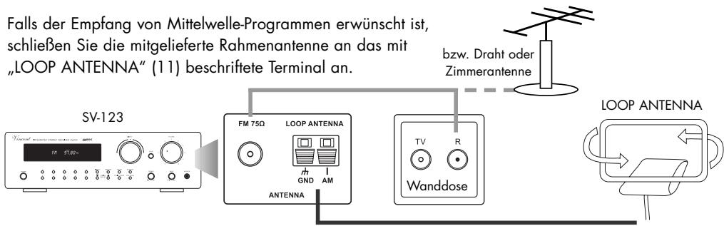 VINCENT SV-123 - ANSCHLUSS DER ANTENNE - 1