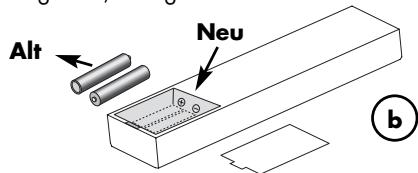 VINCENT SV-123 - Wechsel/Einlegen der Batterien: - 2