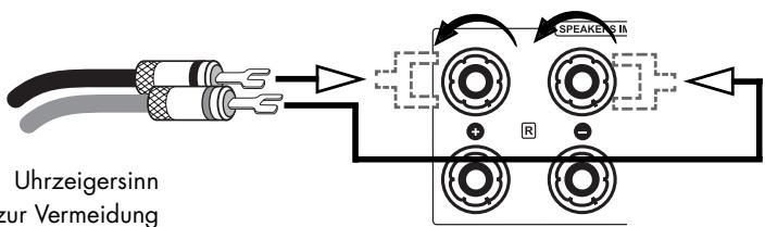 VINCENT SV-236MK - ANSCHLUSS DER LAUTSPRECHER - 2