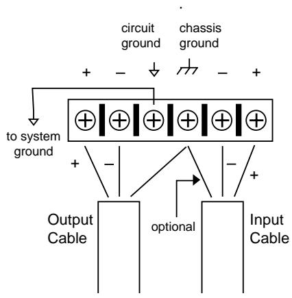 DBX 20 - Wiring Connections With Ground - 1