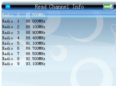 NEONUMERIC NPMP-F1 - Réglages Radio FM - 2
