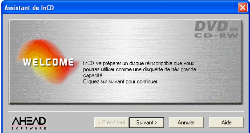 NERO INCD - Formatage de Media DVD+RW - 3