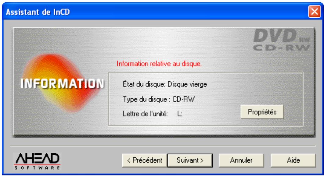 NERO INCD - Formatage de Media CD-RW et DVD-RW - 6