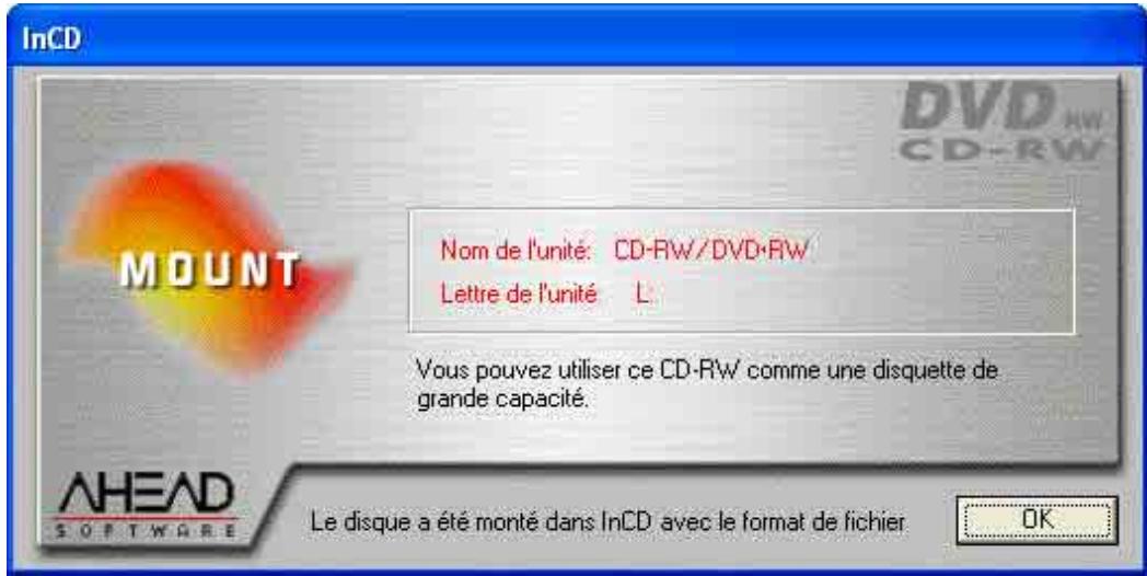 NERO INCD - Formatage de Media CD-RW et DVD-RW - 11