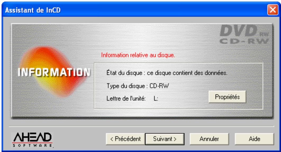 NERO INCD - Reformater un Media CD-MRW - 8