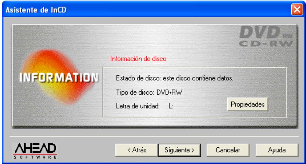 NERO INCD - Reformater un Media DVD+RW - 6