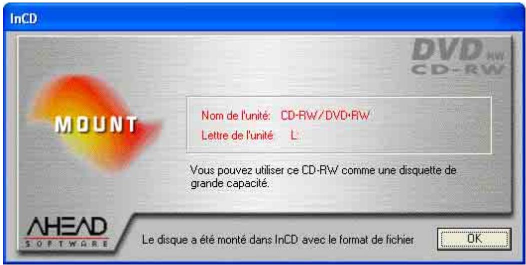 NERO INCD - Formatage de Media CD-MRW - 12