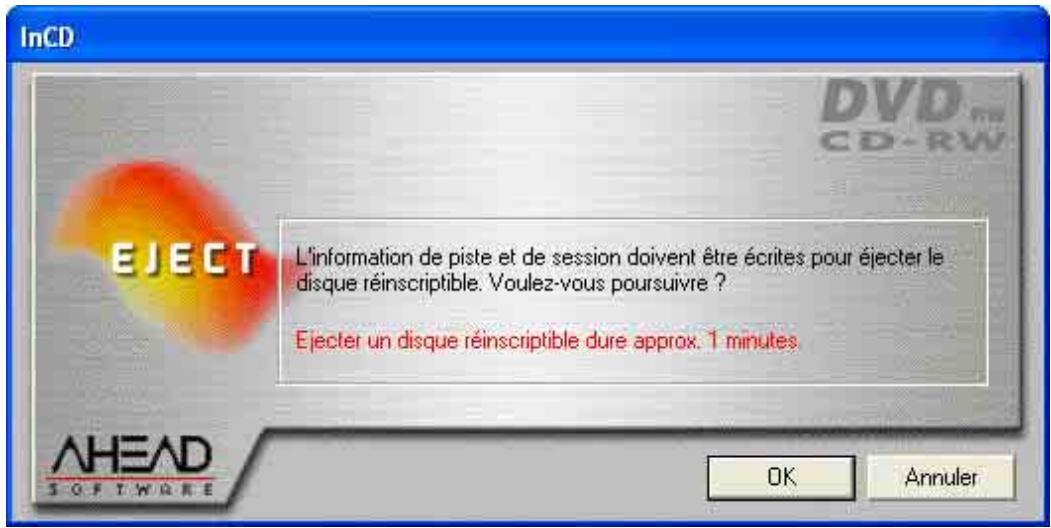 NERO INCD - Ejecter un Media CD-MRW - 1