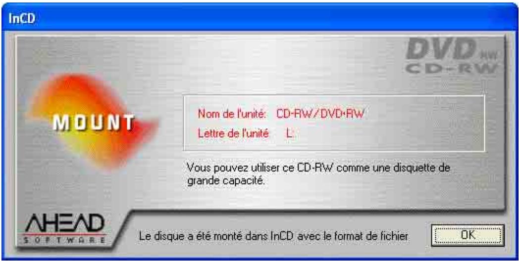 NERO INCD - Demarrage du programme - 5
