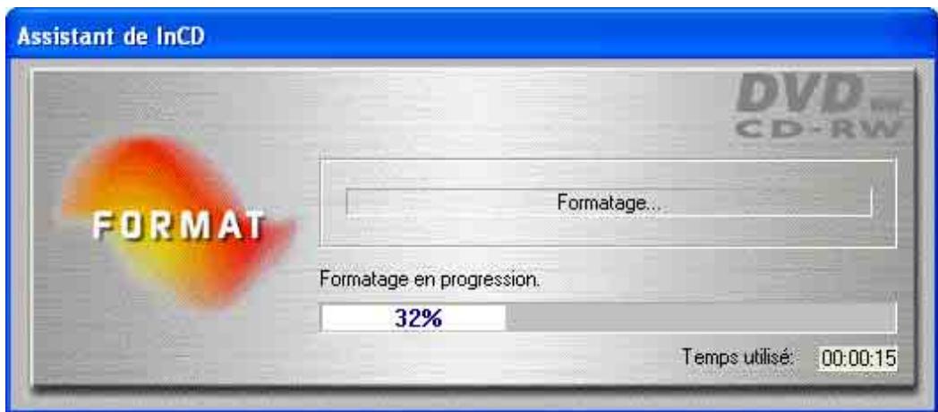 NERO INCD - Formatage de Media CD-MRW - 10