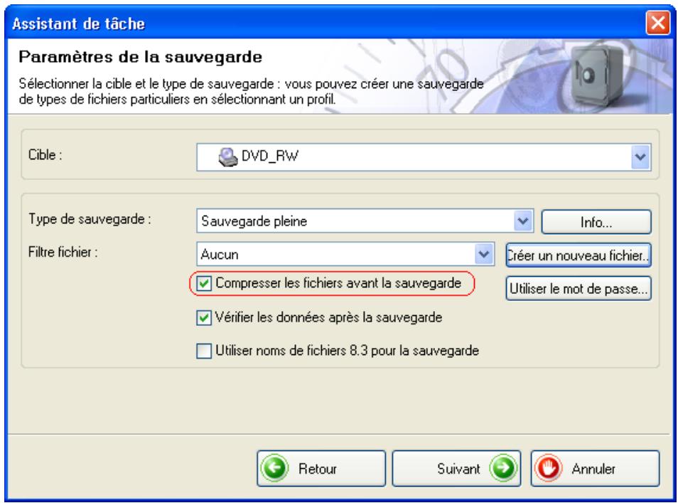 NERO BACKITUP - Création de travaux - 8