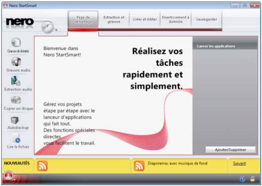 NERO COVERDESIGNER 9 - Demarrage du programme - 1