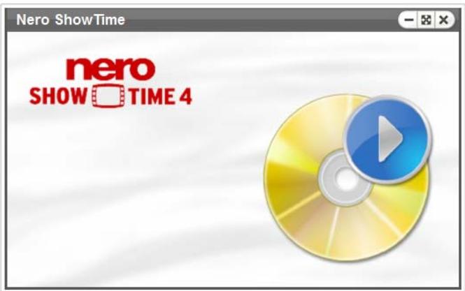 NERO SHOWTIME - Interface du programme - 1