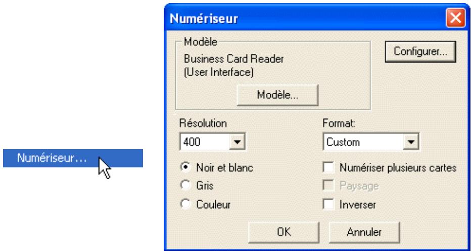 GENIUS BR600-CARDIRIS - Numériser des CARTES - 1