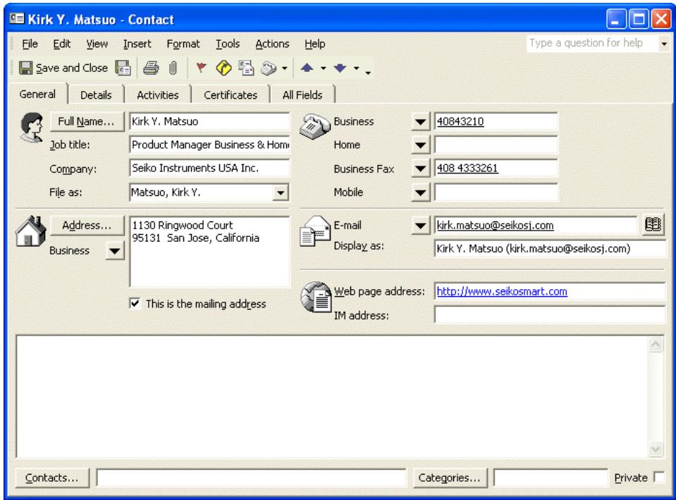 GENIUS BR600-CARDIRIS - Exporter des contacts - 3