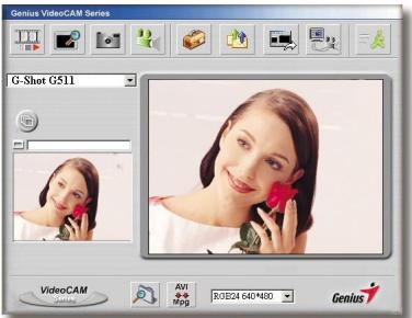 GENIUS G511 - Description des boutons (genius TWAIN UI) - 1
