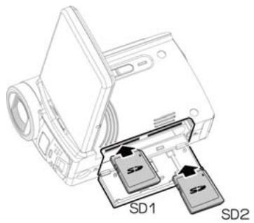 GENIUS HD550T - Démarrage insertion de carte(s) SD - 2
