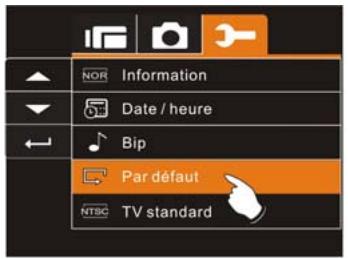 GENIUS HD550T - Réglages par défaut - 1