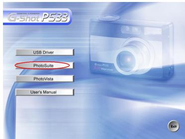 GENIUS P533 - Installation de photosuite - 1