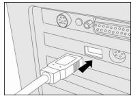 GENIUS P533 - Étape 2: connecter l'appareil à votre ordinateur - 1