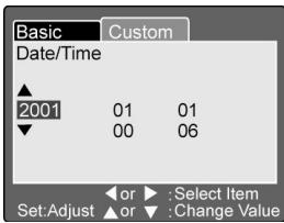 GENIUS P533 - Date/heure - 1