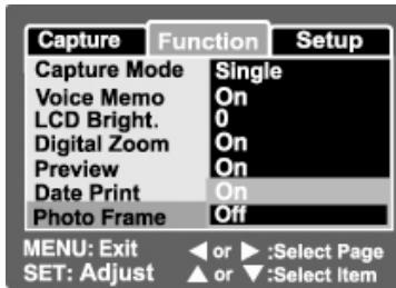 GENIUS P635 - Utilisation de la fonction cadre photo - 1
